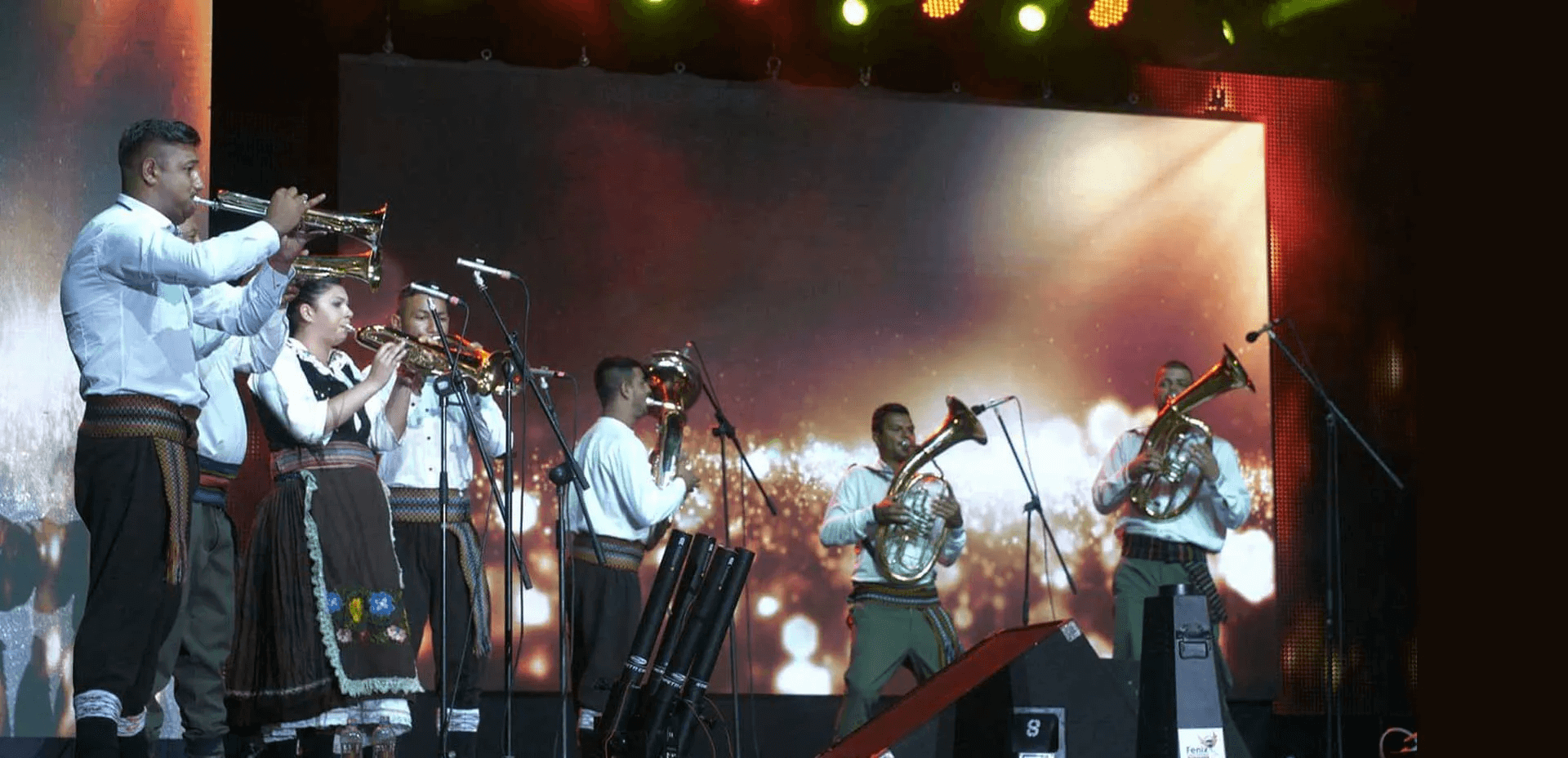 Trubački orkestar Danijela Kostića Trubački orkestar Danijela Kostića festivalu u Guči